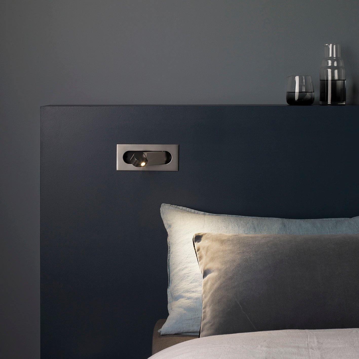 Modern LED Bedside Reading Light with Adjustable Head