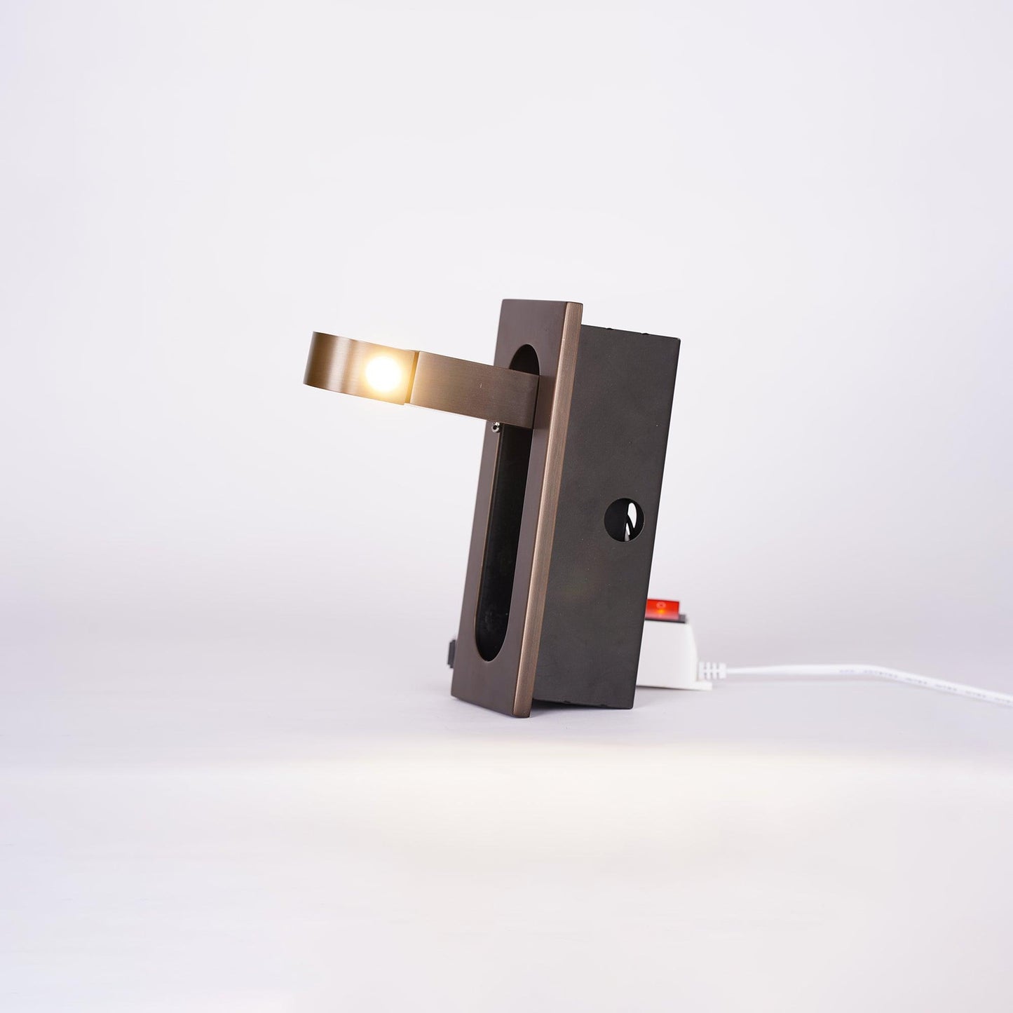 Modern LED Bedside Reading Light with Adjustable Head