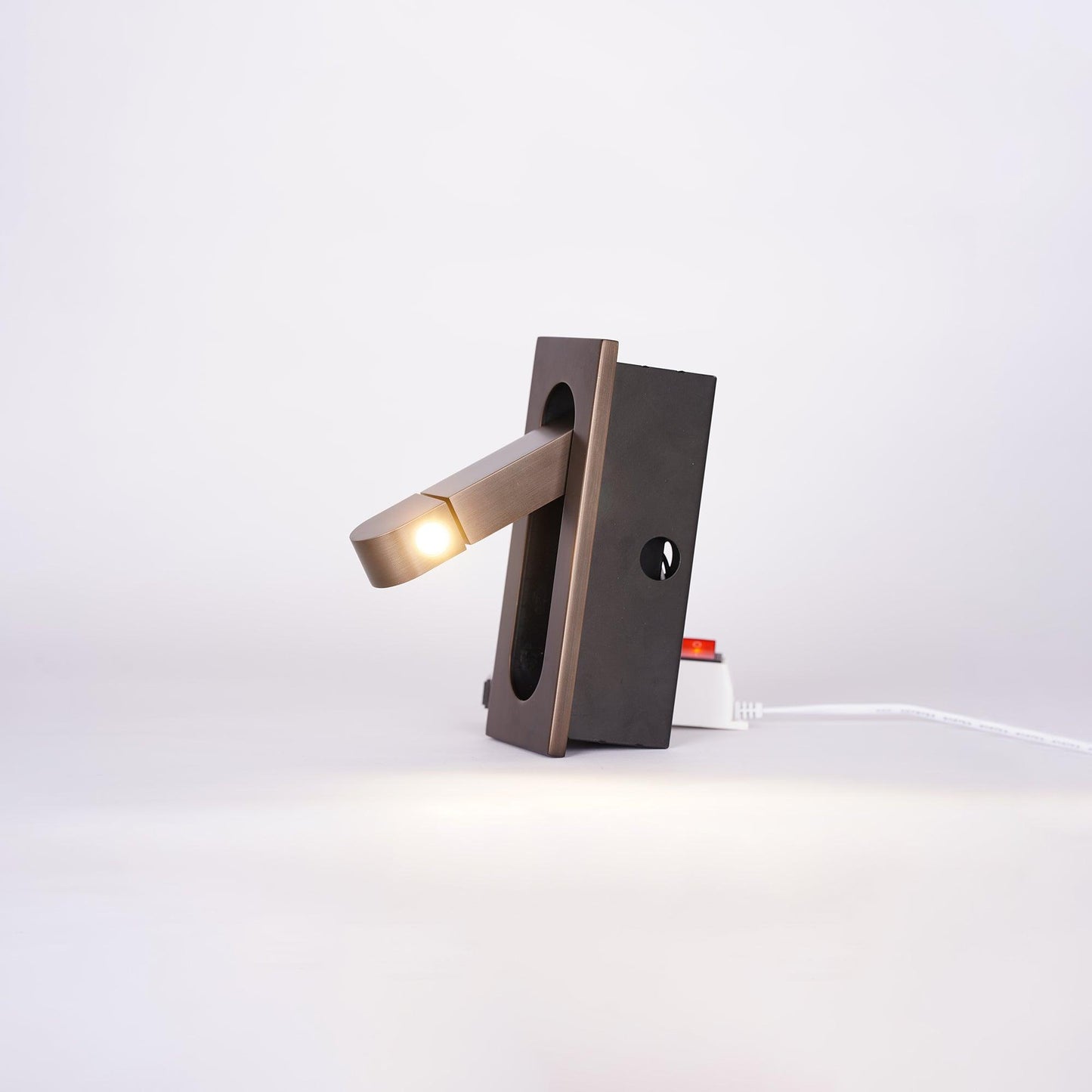 Modern LED Bedside Reading Light with Adjustable Head