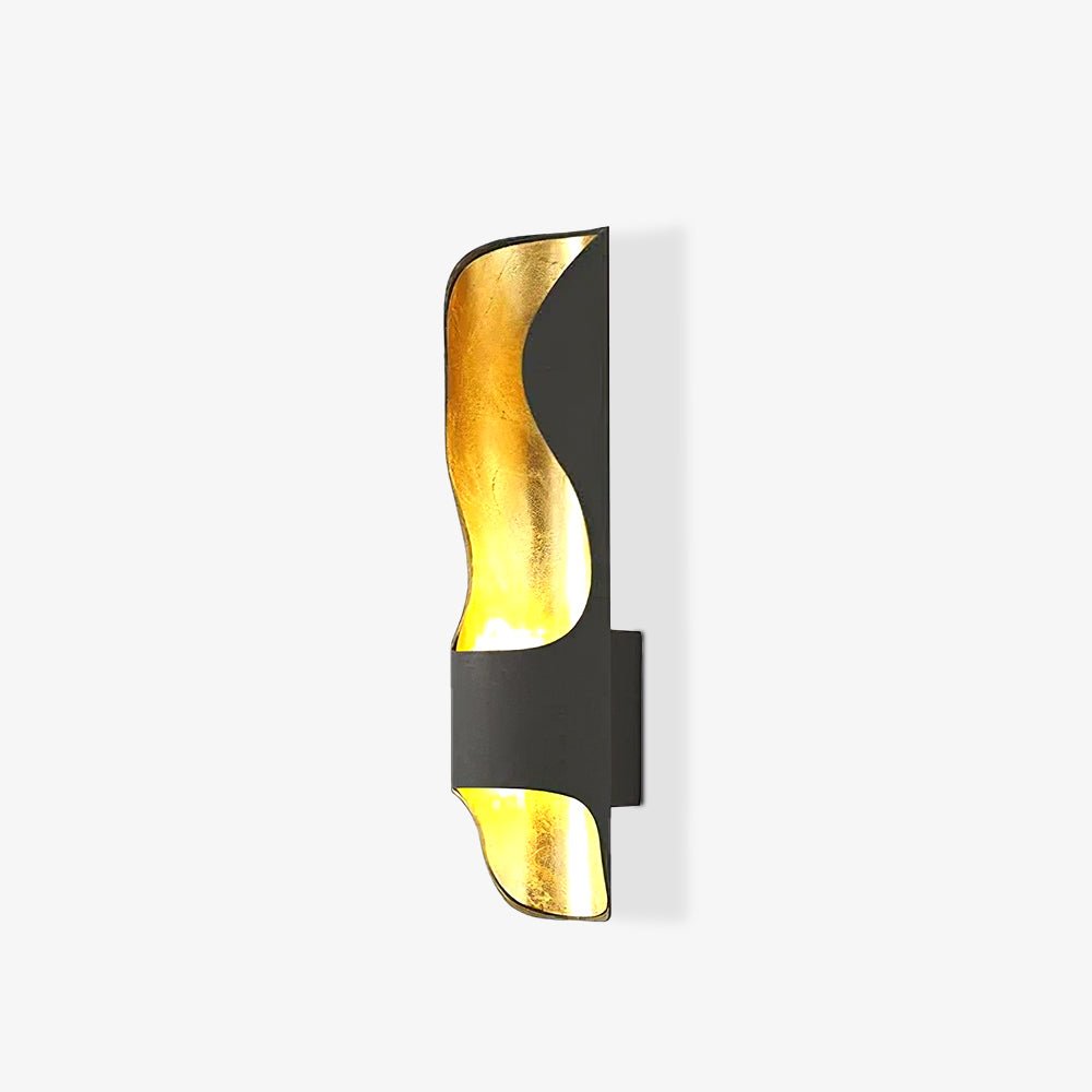 Dittisham Wall Lamp LED Indoor Anthracite Gold Finish