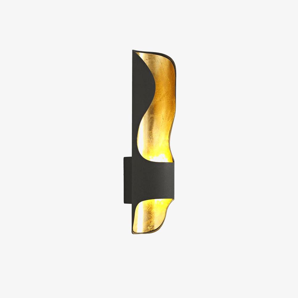 Dittisham Wall Lamp LED Indoor Anthracite Gold Finish