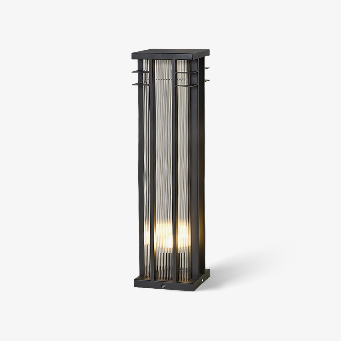 Double Axis Outdoor Post Lamp - Solar LED Waterproof Light