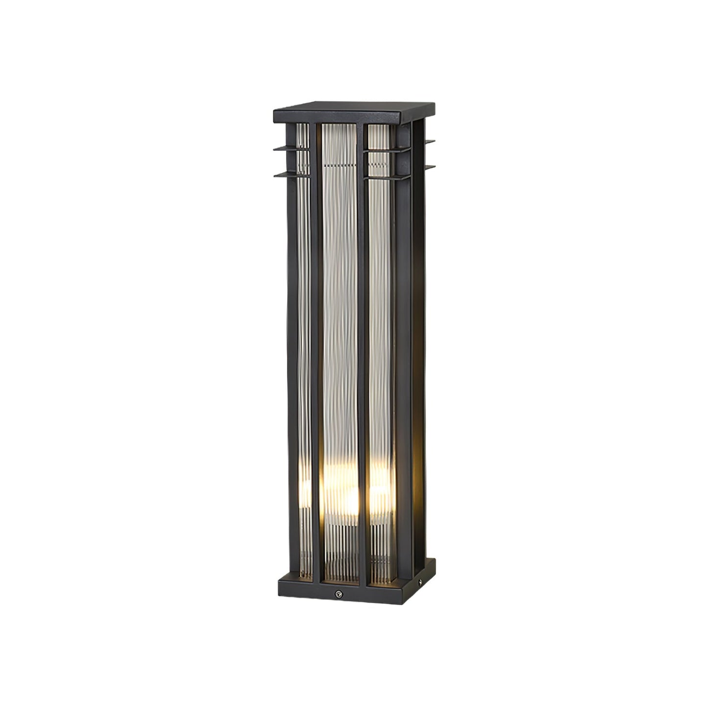 Double Axis Outdoor Post Lamp - Solar LED Waterproof Light
