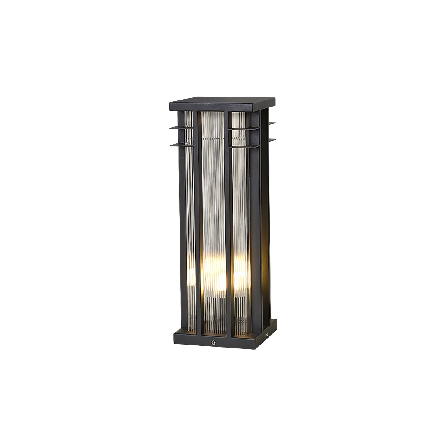 Double Axis Outdoor Post Lamp - Solar LED Waterproof Light