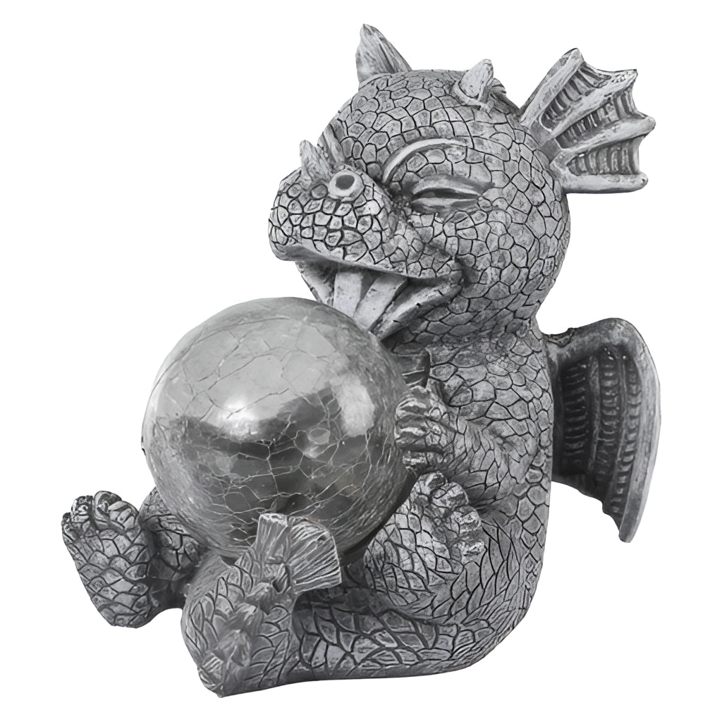 Dragon-Shaped LED Table Lamp - Rechargeable, Solar-Powered, Unique Decor for Bedroom or Living Room