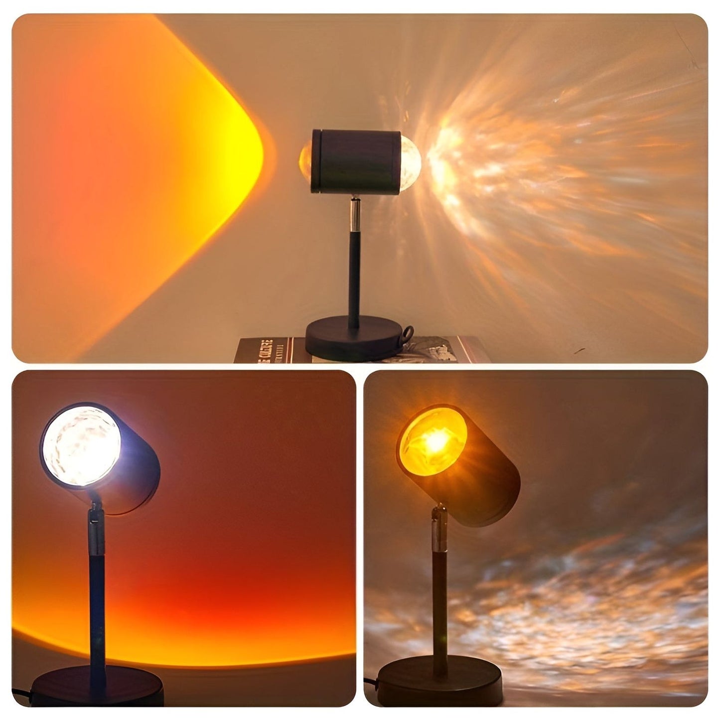 Light - Projection USB Table Night Light with LED Colors