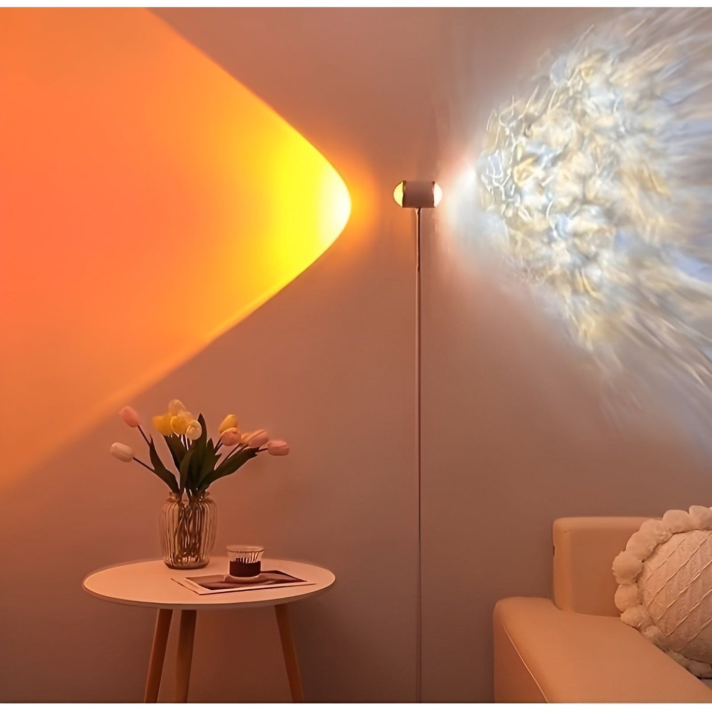 Light - Projection USB Table Night Light with LED Colors