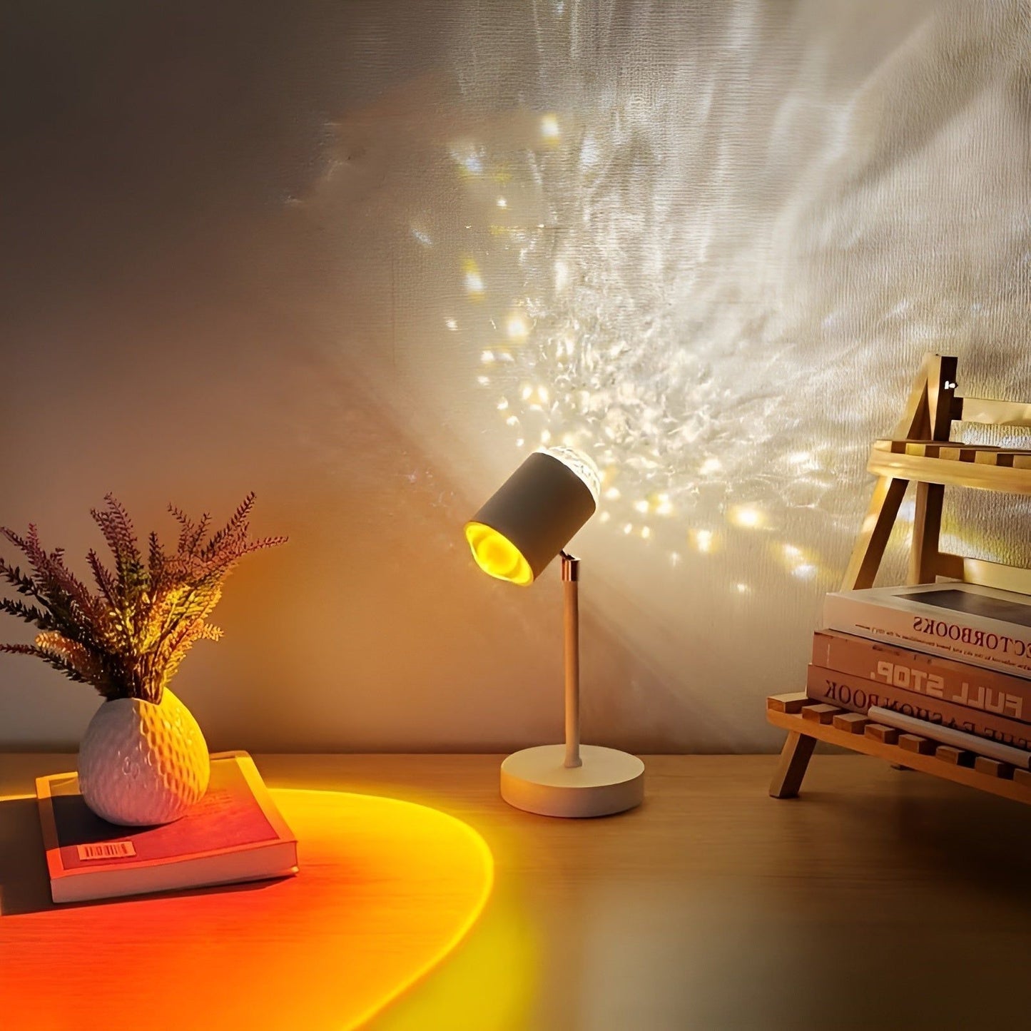 Light - Projection USB Table Night Light with LED Colors