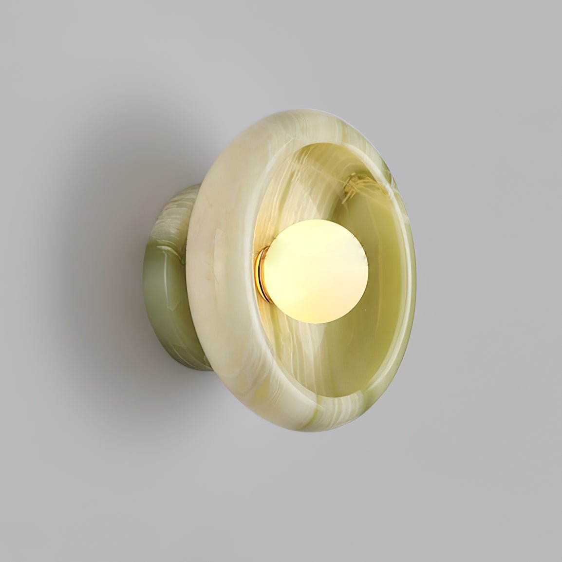 Eclipse Jade Wall Sconce - LED Indoor Lighting Accent