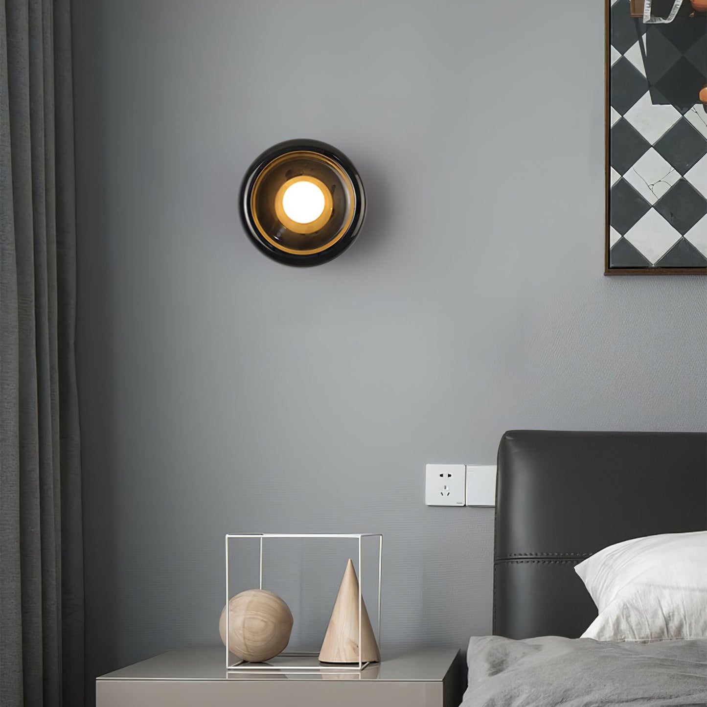 Eclipse Jade Wall Sconce - LED Indoor Lighting Accent