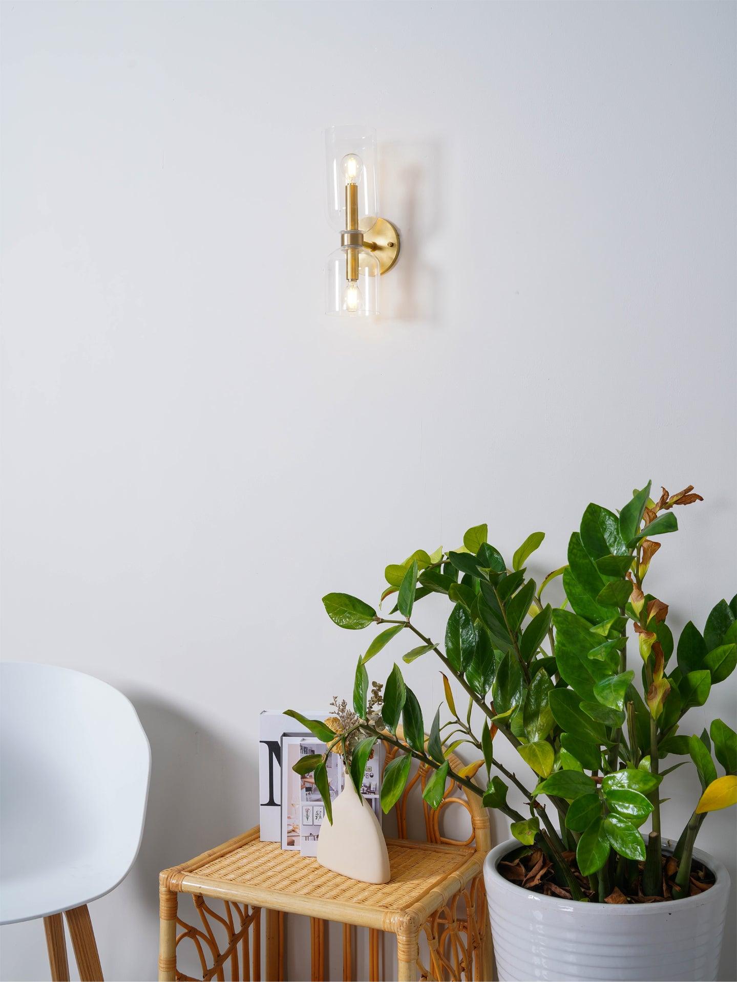Edie Wall Lamp - Modern LED Sconce with Brass Finish