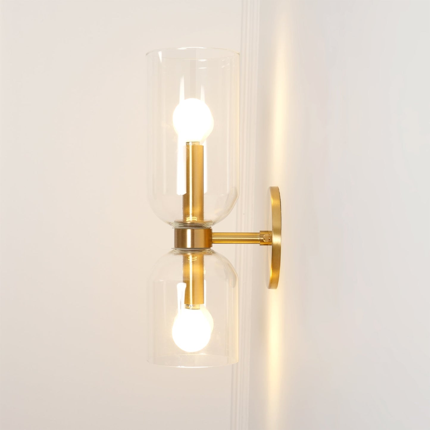 Edie Wall Lamp - Modern LED Sconce with Brass Finish