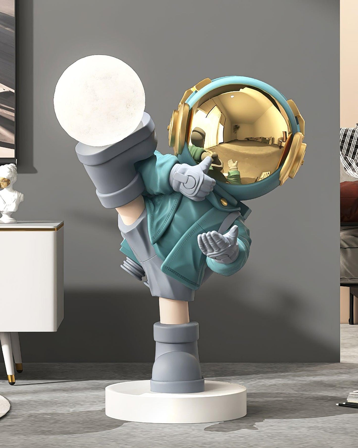 Effort Astronaut Built-in Battery LED Floor Lamp