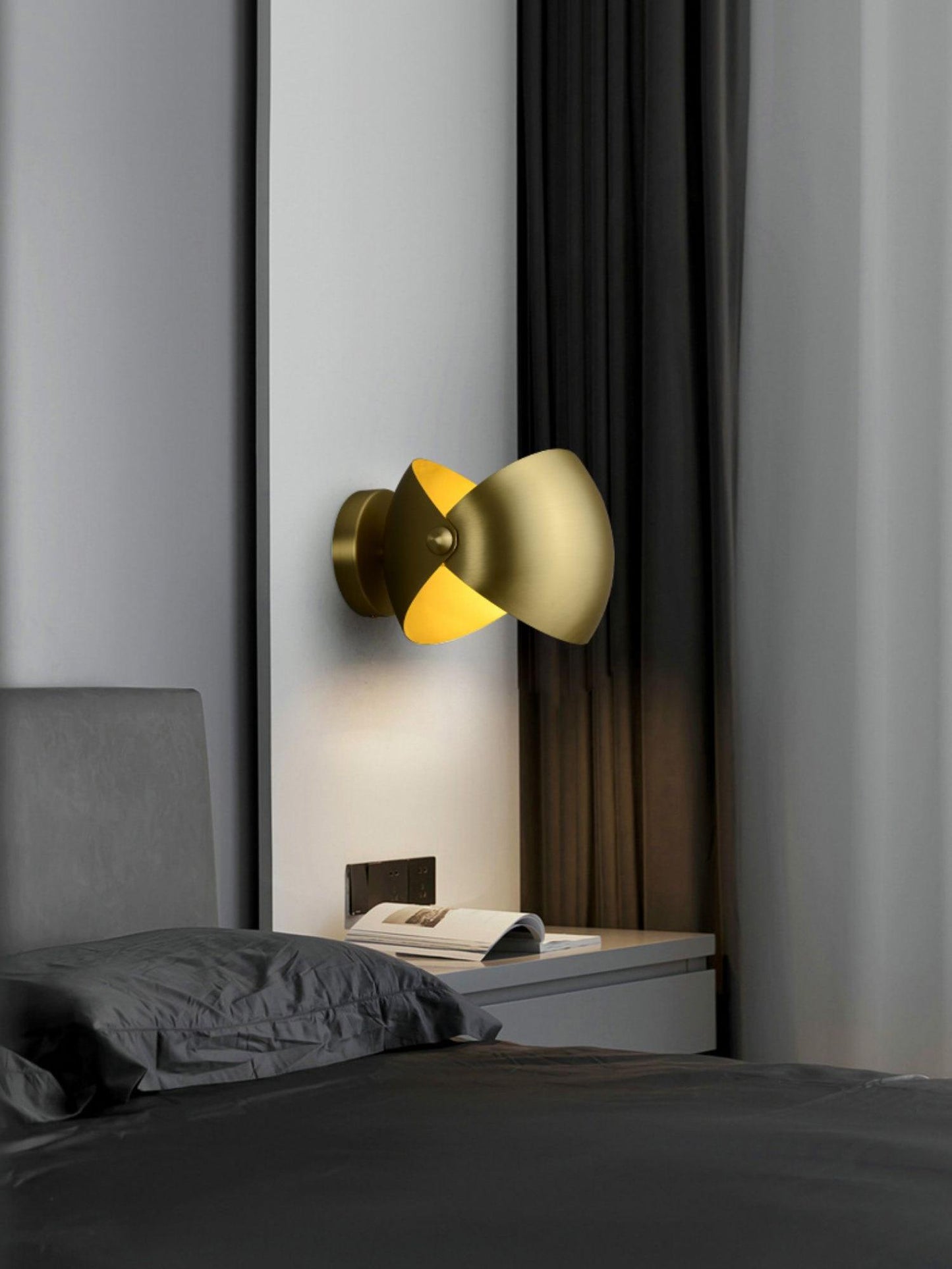 Eirene Wall Lamp - Adjustable Brass LED Light Fixture