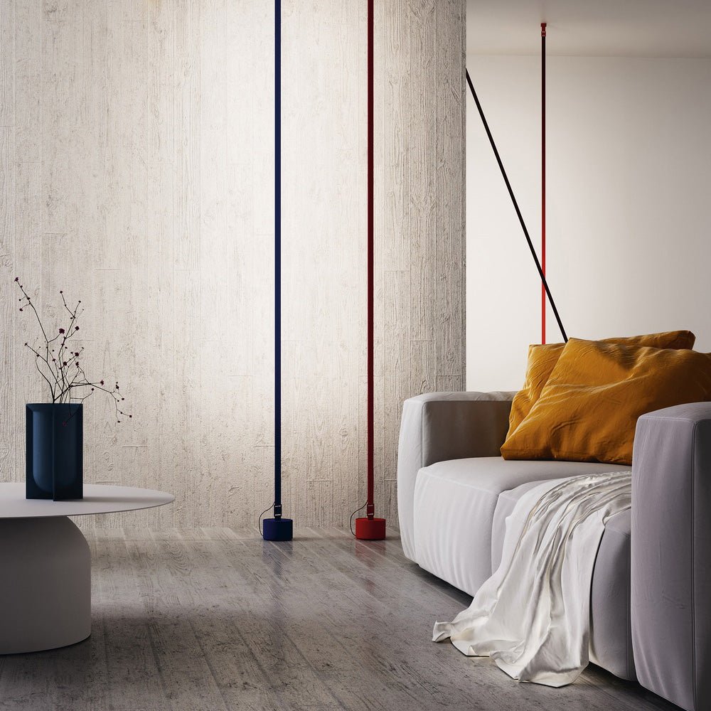 Elastica Arbitrary Floor Lamp with Adjustable LED Light