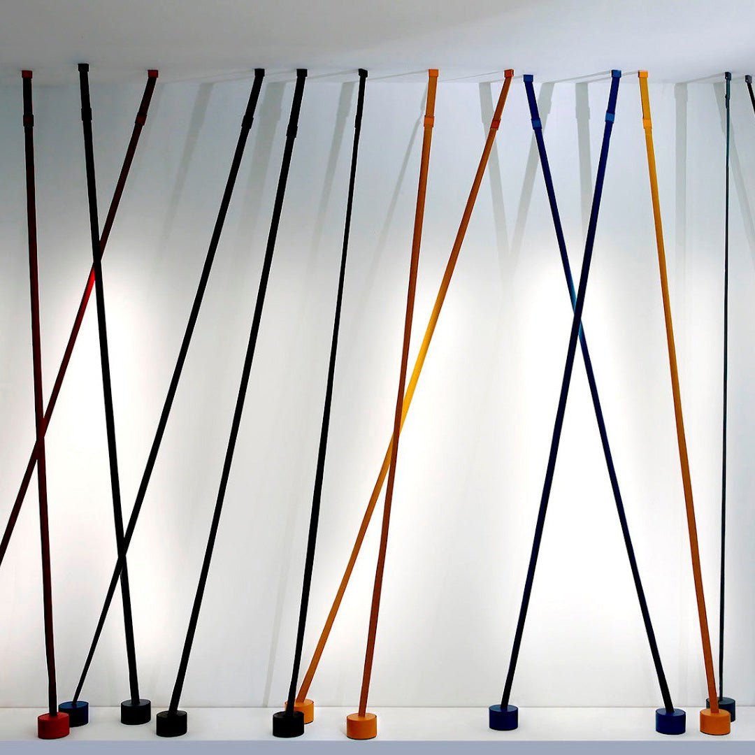 Elastica Arbitrary Floor Lamp with Adjustable LED Light