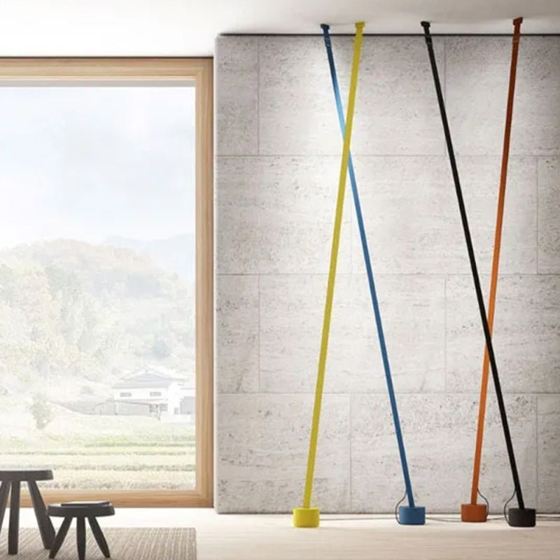 Elastica Arbitrary Floor Lamp with Adjustable LED Light
