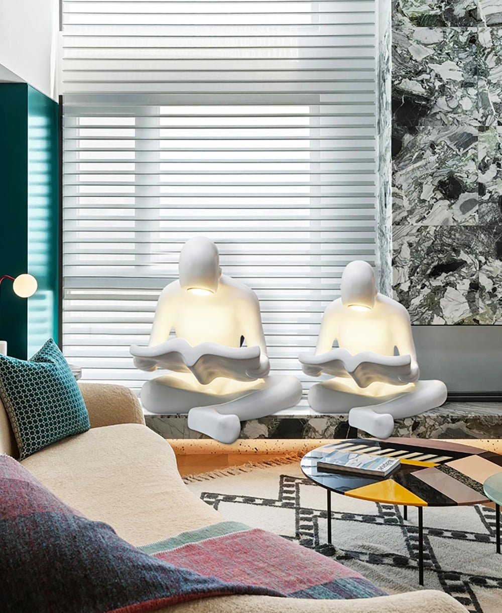 Elliott Reading Sculpture Floor Lamp - LED Indoor Lighting