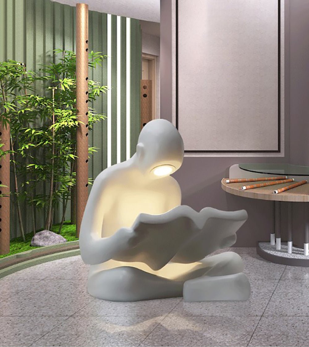 Elliott Reading Sculpture Floor Lamp - LED Indoor Lighting