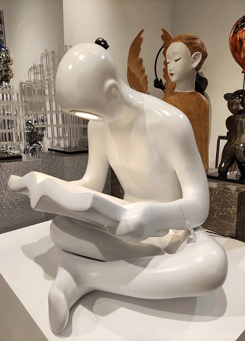 Elliott Reading Sculpture Floor Lamp - LED Indoor Lighting