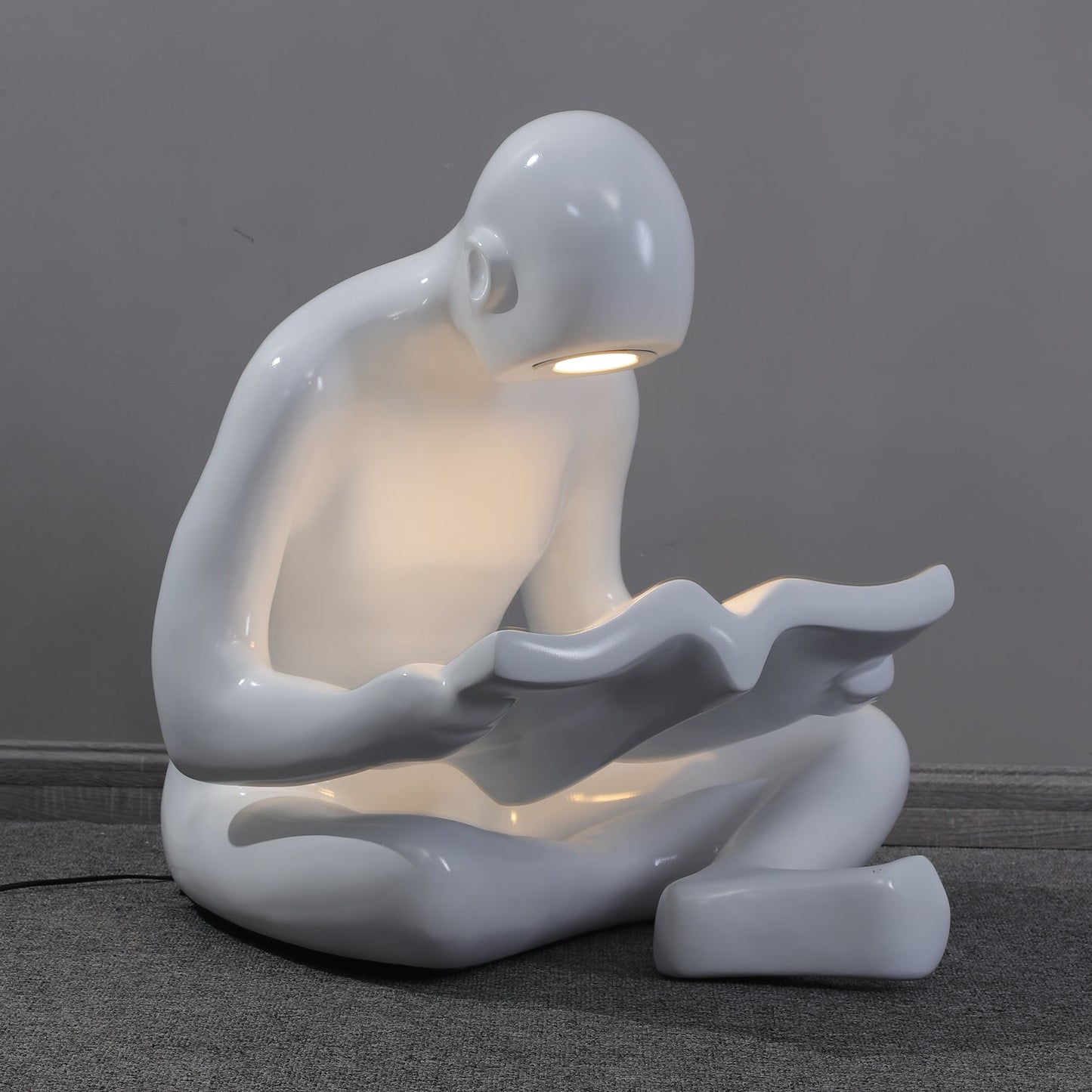 Elliott Reading Sculpture Floor Lamp - LED Indoor Lighting
