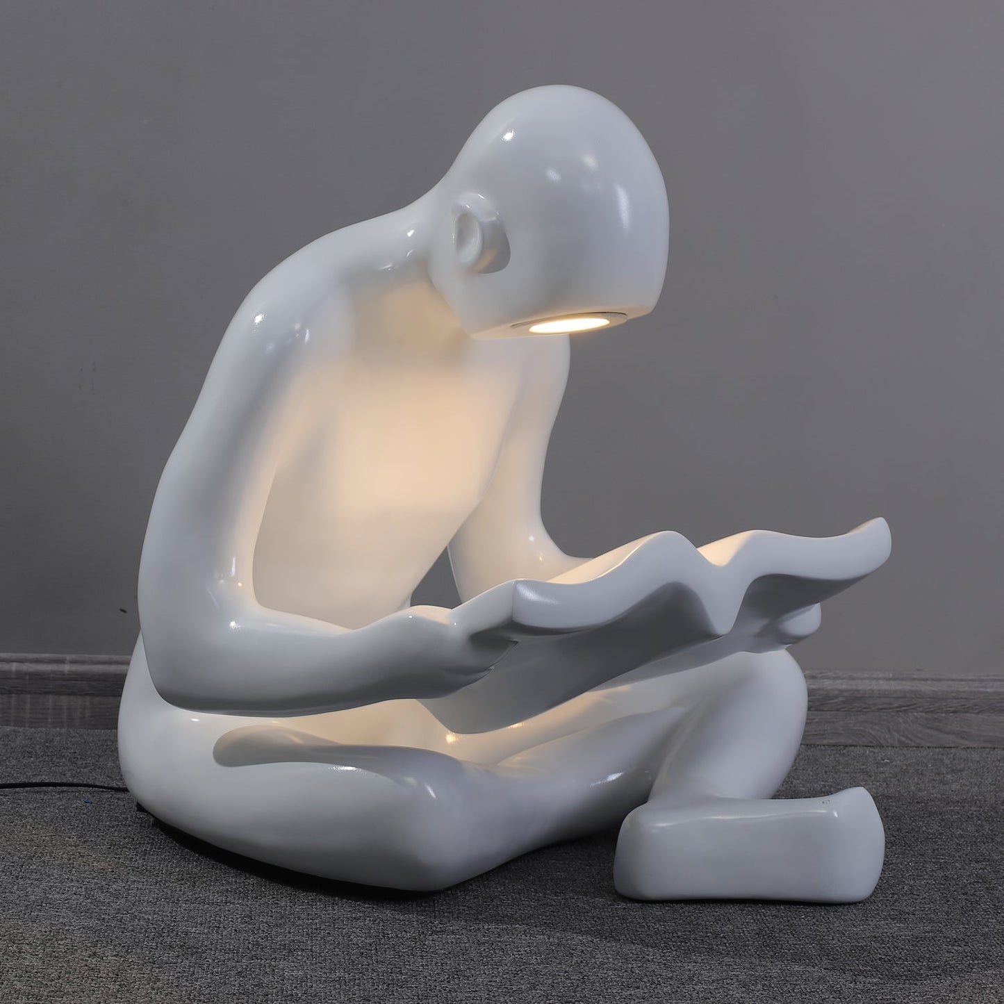 Elliott Reading Sculpture Floor Lamp - LED Indoor Lighting