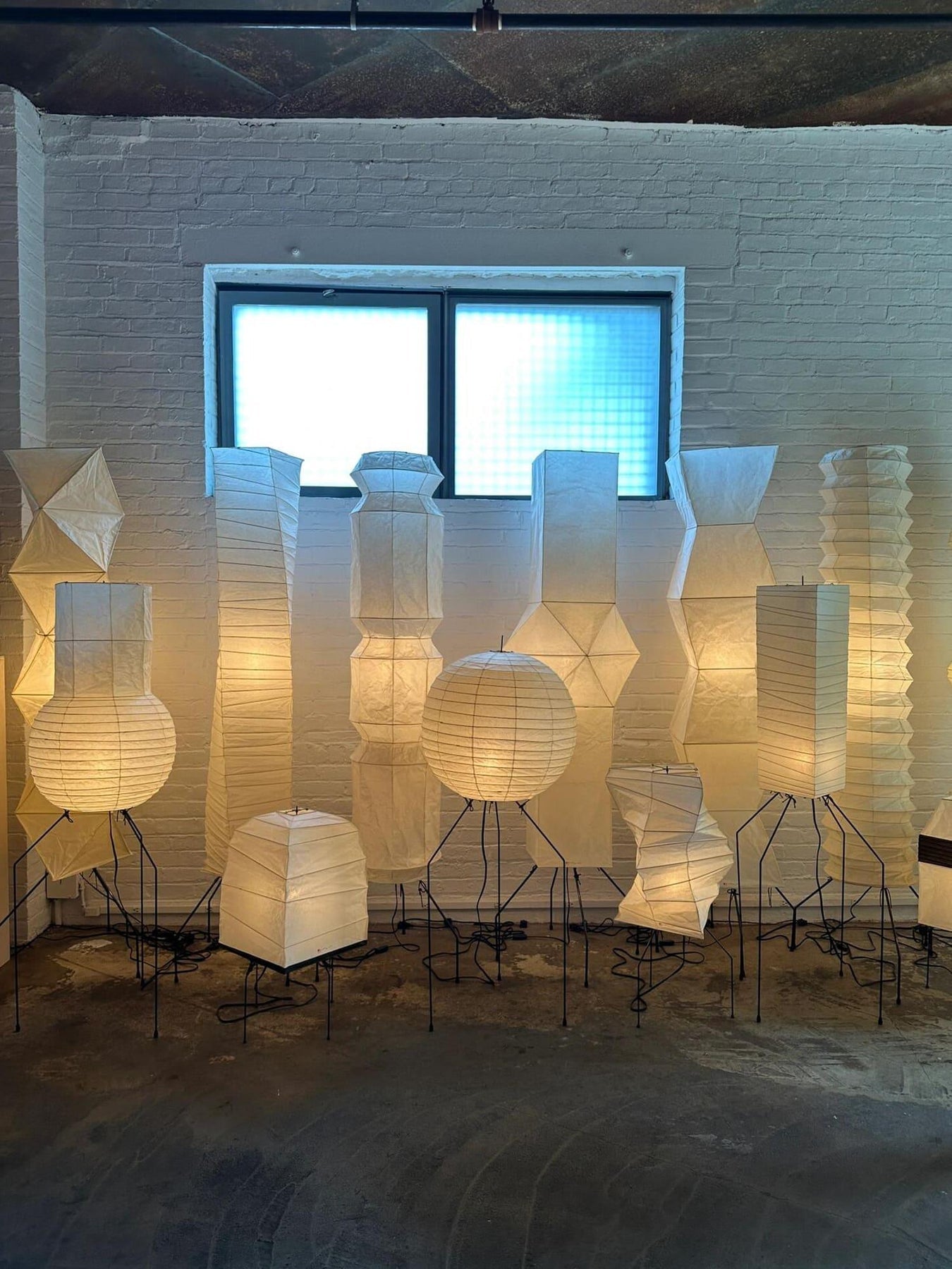 Ellipsa Rice Paper Lantern Floor Lamp - LED, Indoor, White Shade