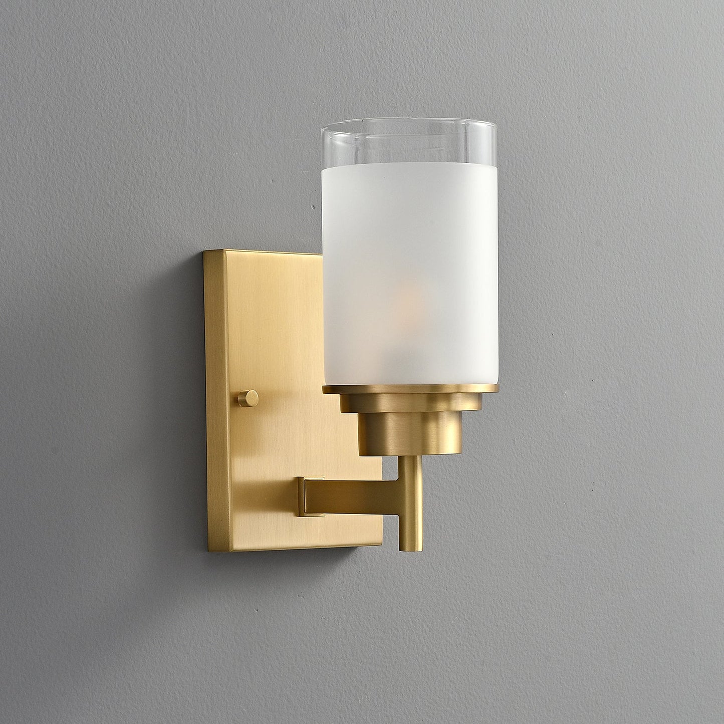 Elysian Wall Sconce LED Brass Indoor Light Fixture