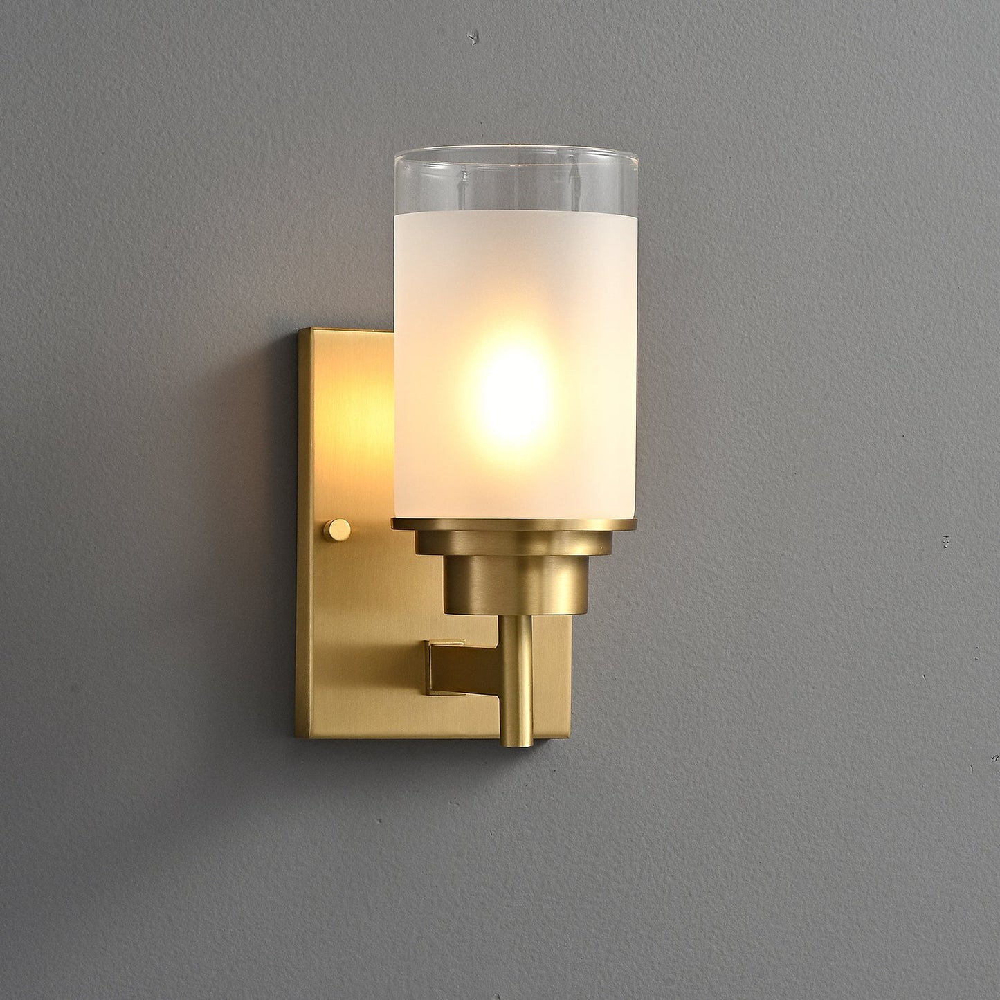 Elysian Wall Sconce LED Brass Indoor Light Fixture