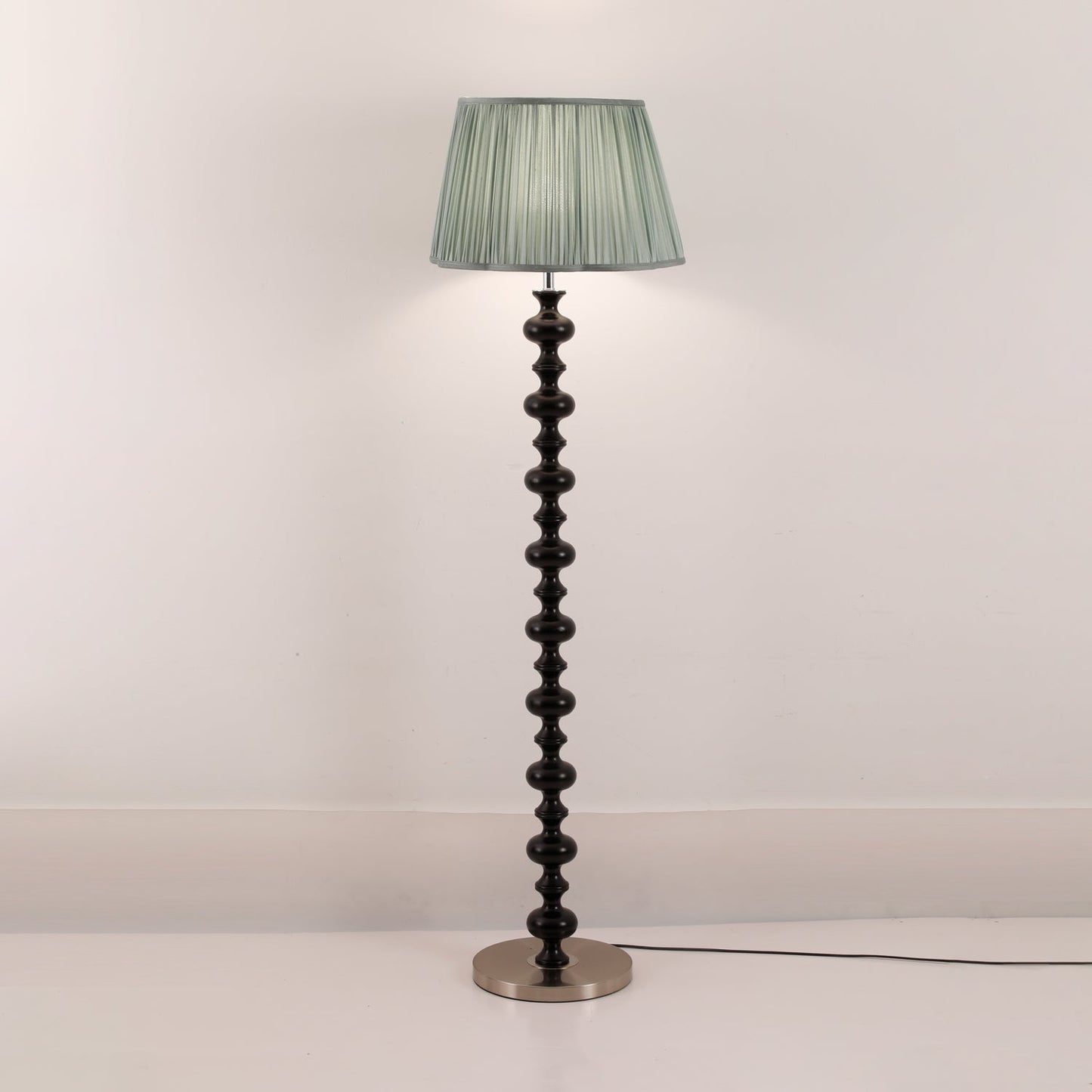 Emery Floor Lamp - Modern LED Indoor Lighting, Green Shade