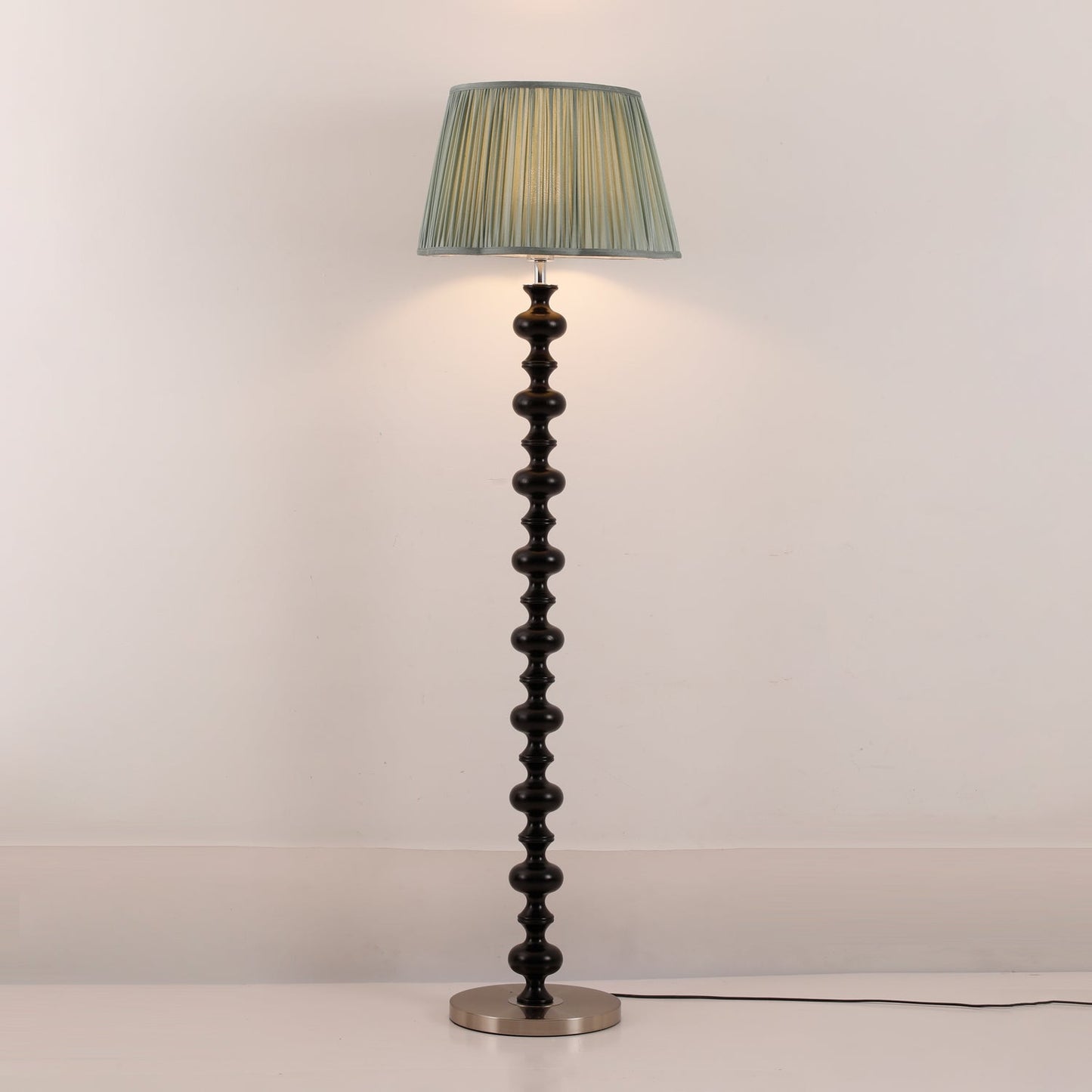 Emery Floor Lamp - Modern LED Indoor Lighting, Green Shade