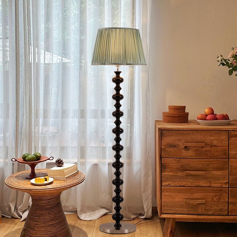 Emery Floor Lamp - Modern LED Indoor Lighting, Green Shade
