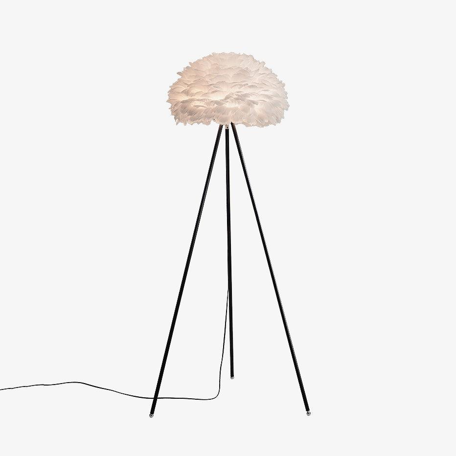 Eos Feather Floor Lamp - Elegant LED Lighting for Home