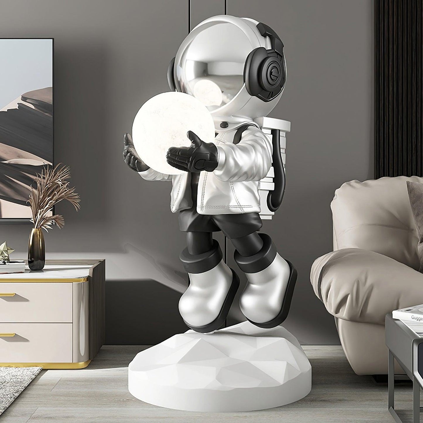 Fantasy Astronaut Floor Light with LED Color Changing