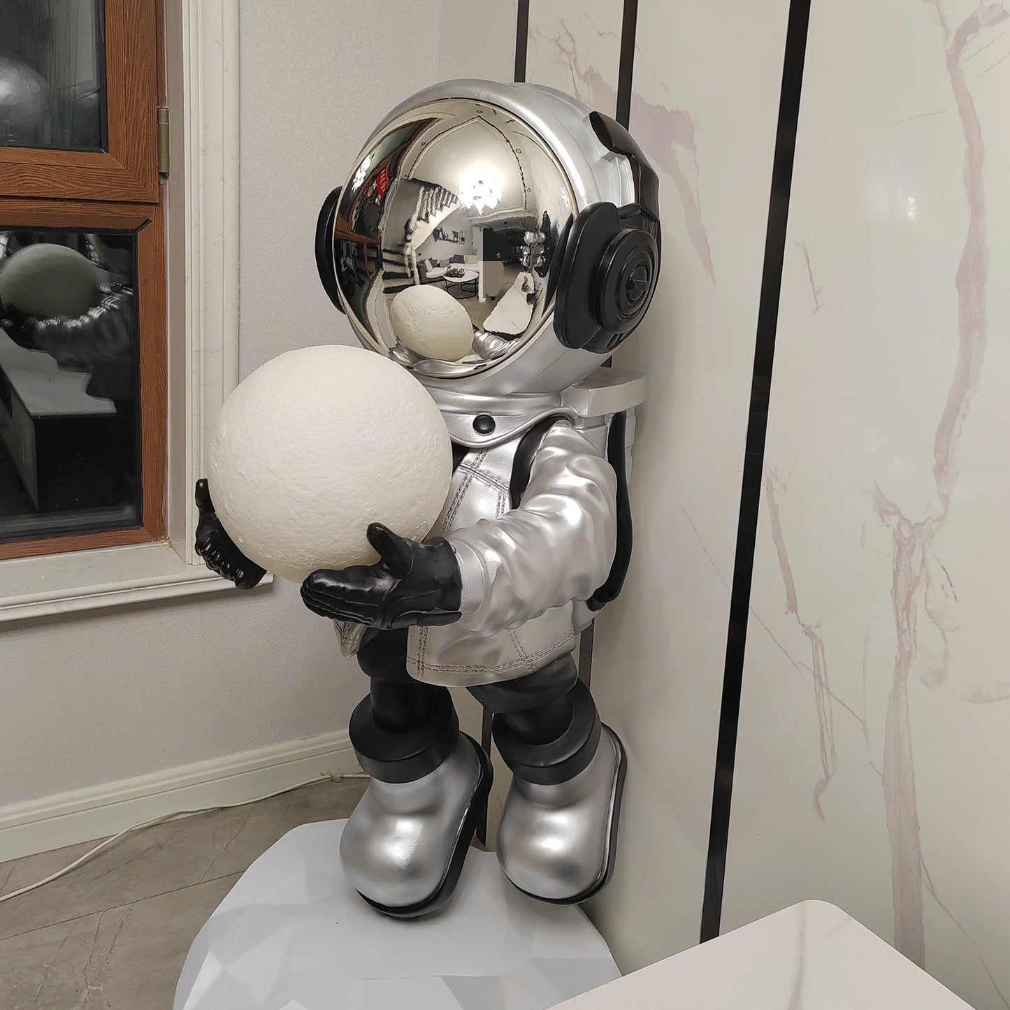 Fantasy Astronaut Floor Light with LED Color Changing