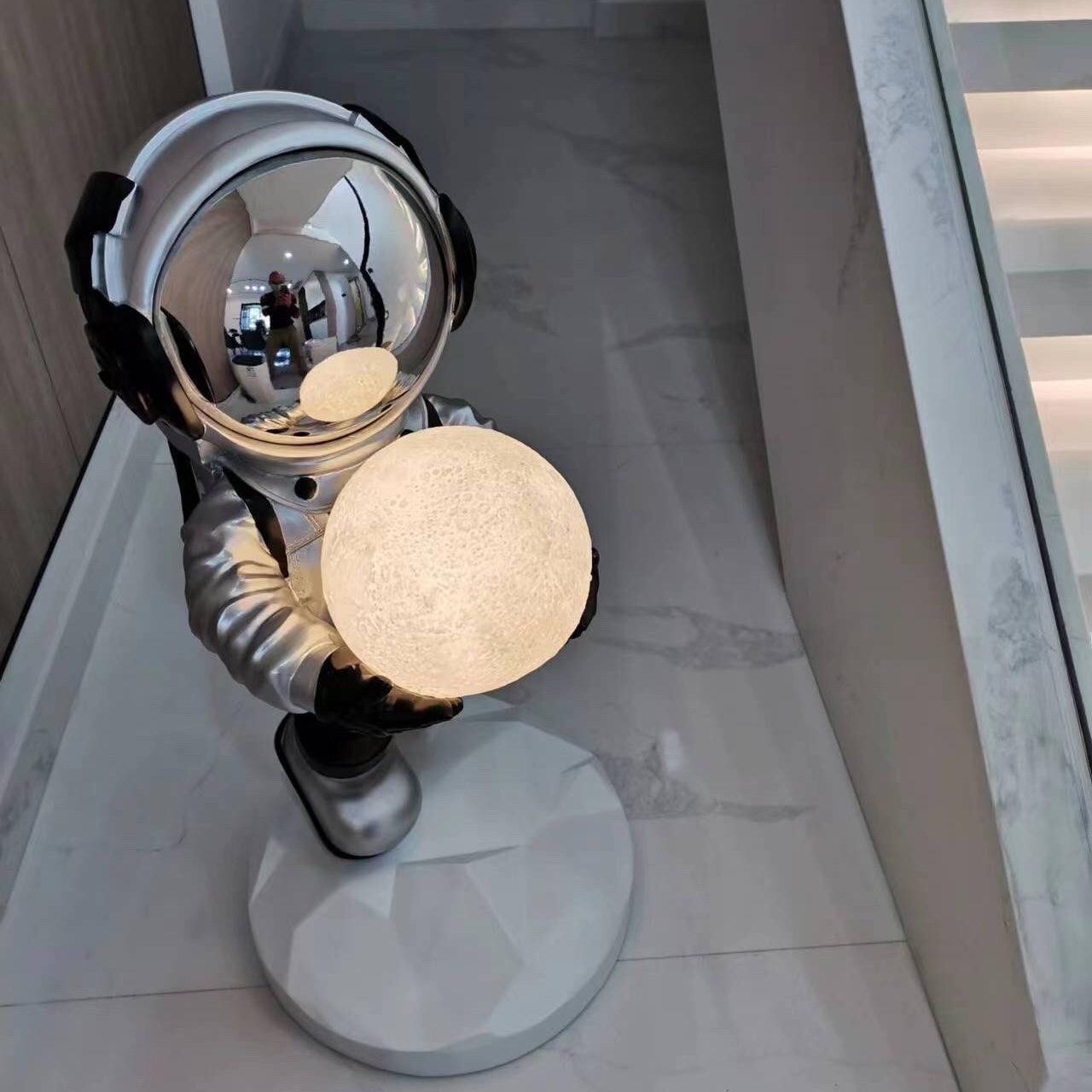 Fantasy Astronaut Floor Light with LED Color Changing