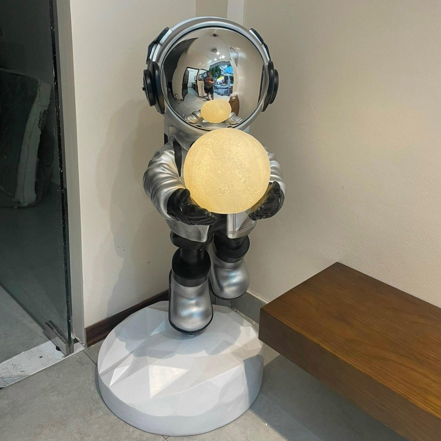 Fantasy Astronaut Floor Light with LED Color Changing
