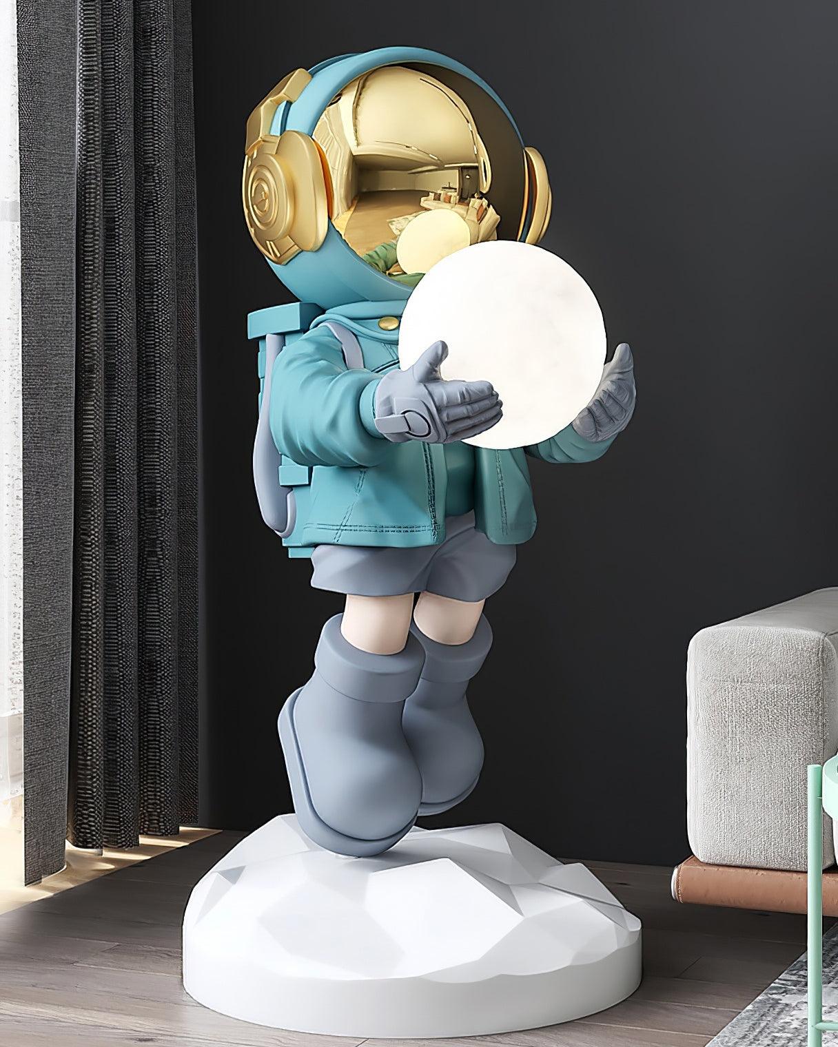 Fantasy Astronaut Floor Light with LED Color Changing