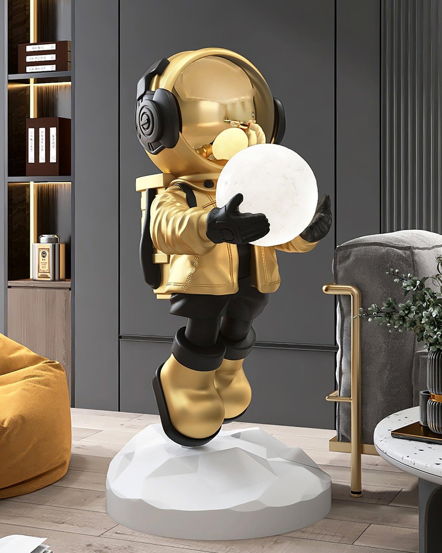 Fantasy Astronaut Floor Light with LED Color Changing