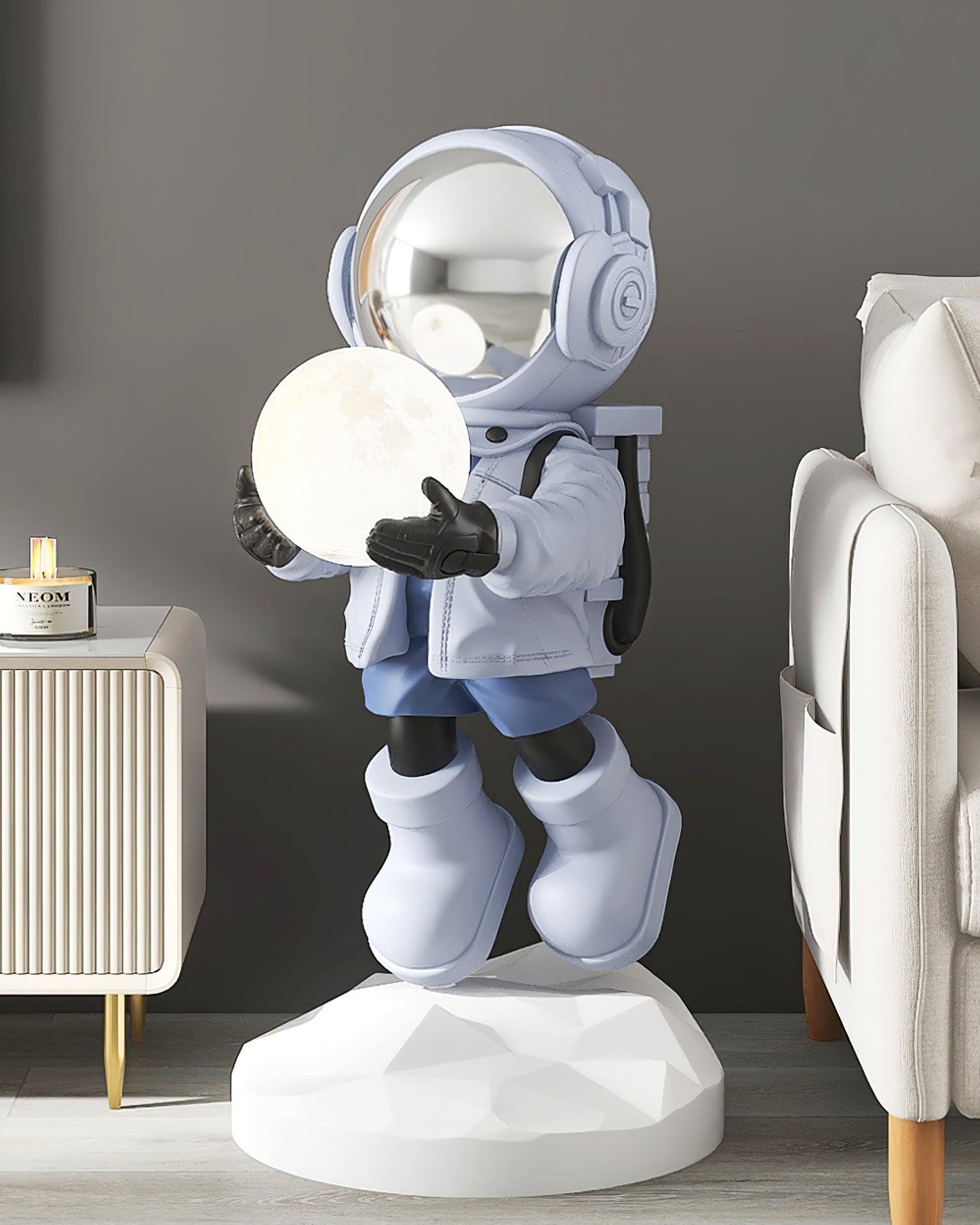 Fantasy Astronaut Floor Light with LED Color Changing