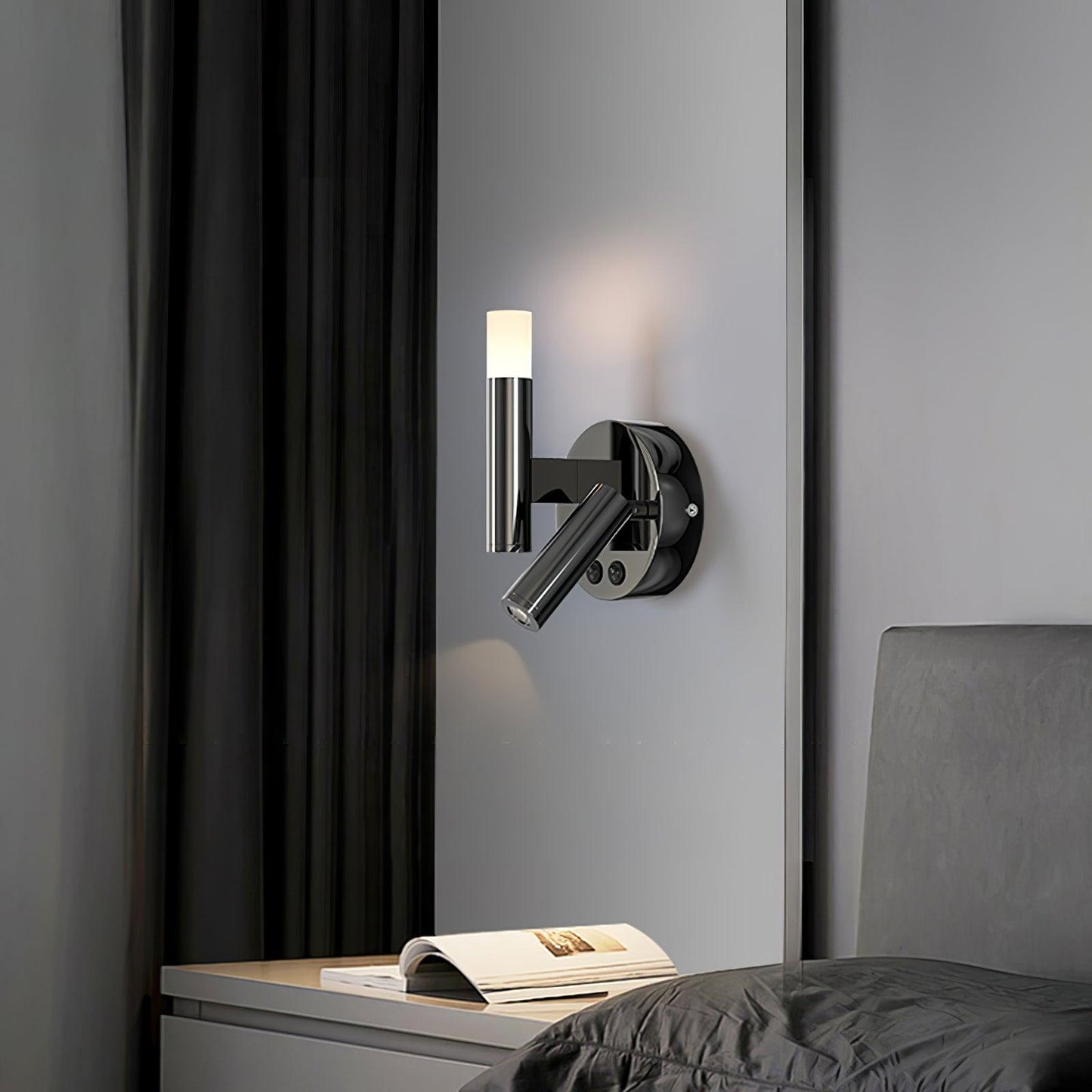 Fedde Wall Lamp LED Adjustable Bedside Light Set of 2