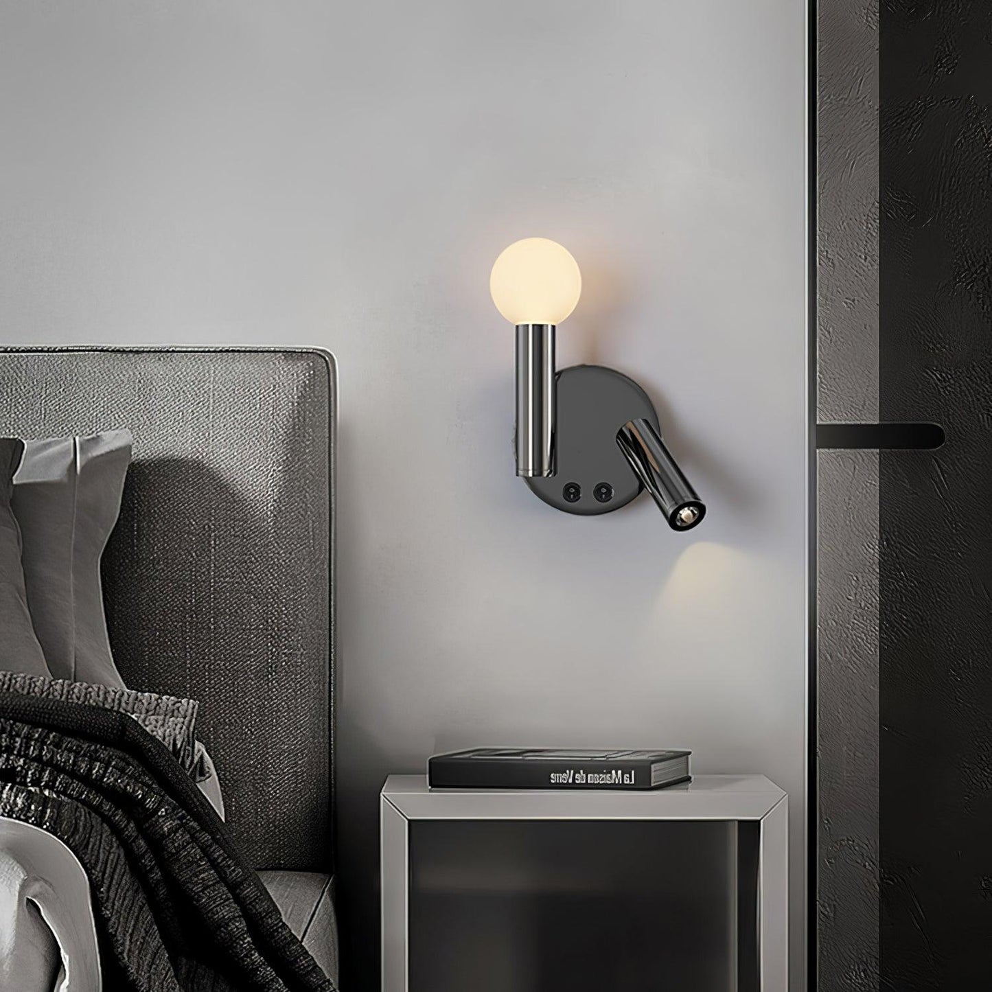 Fedde Wall Lamp LED Adjustable Bedside Light Set of 2