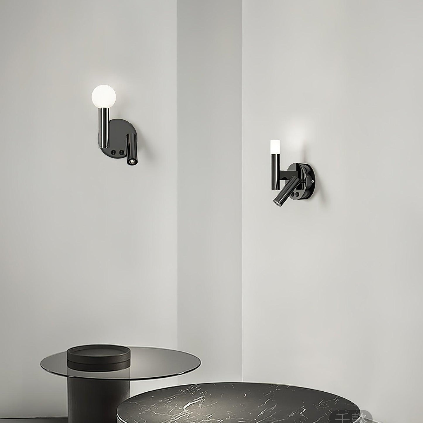 Fedde Wall Lamp LED Adjustable Bedside Light Set of 2