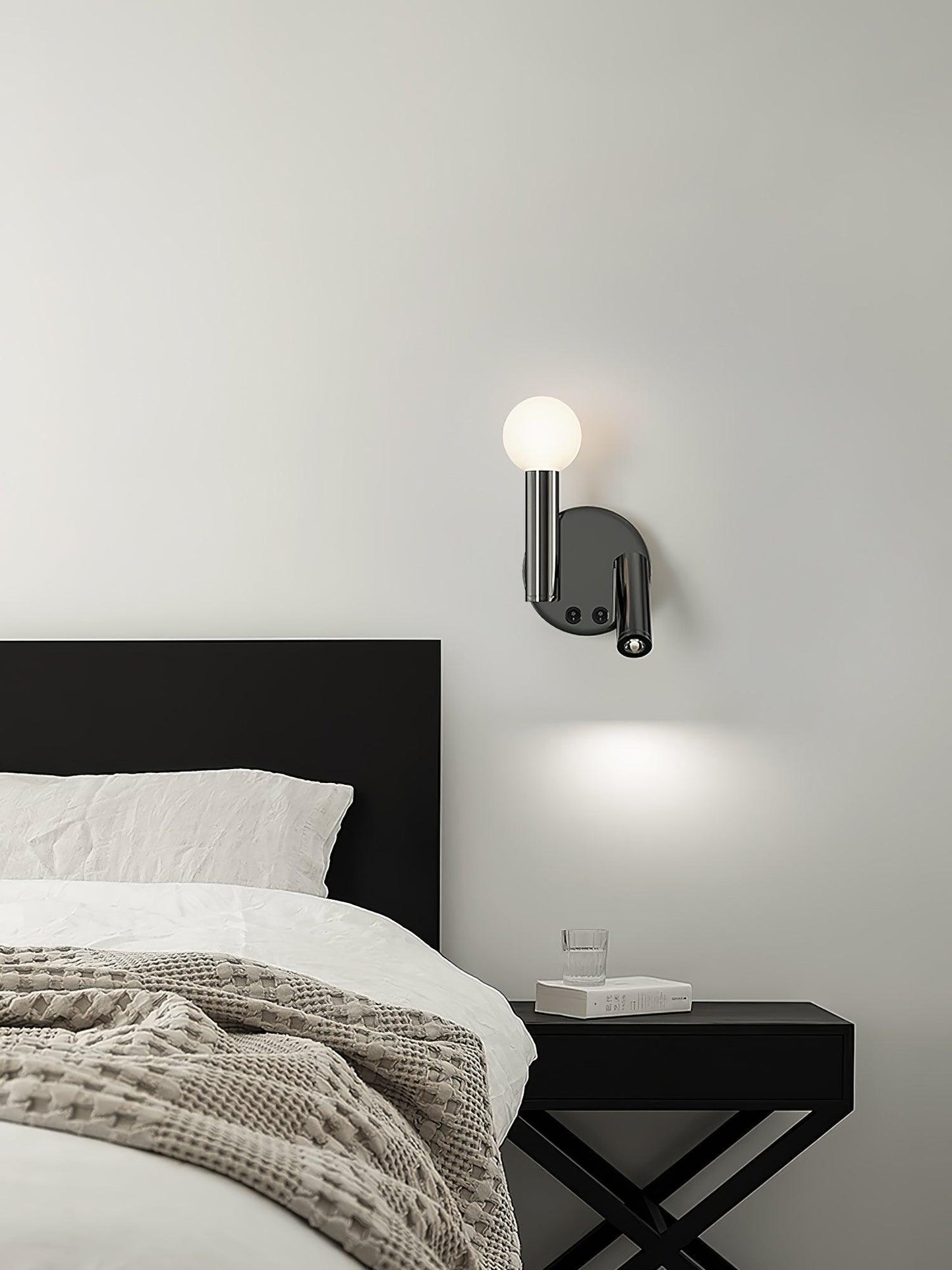 Fedde Wall Lamp LED Adjustable Bedside Light Set of 2