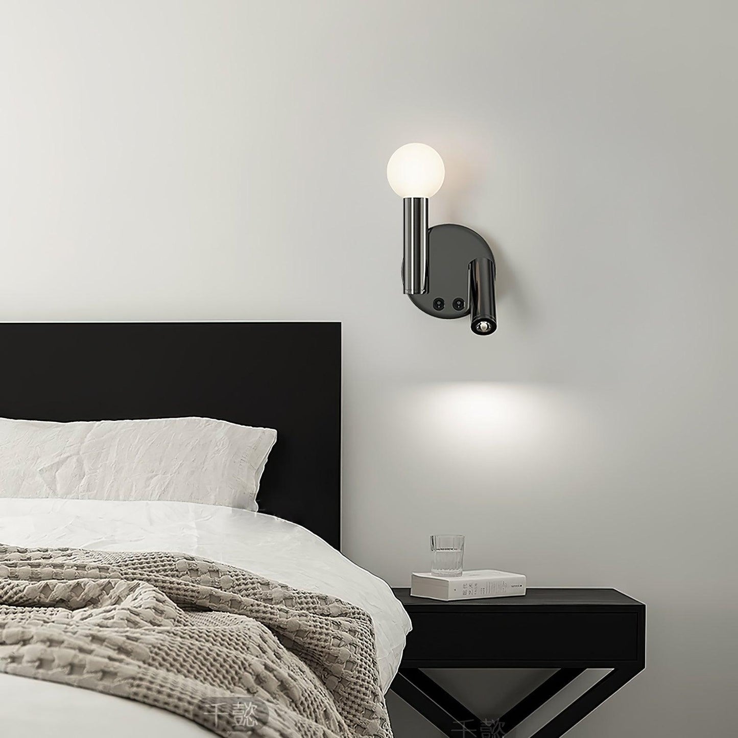 Fedde Wall Lamp LED Adjustable Bedside Light Set of 2