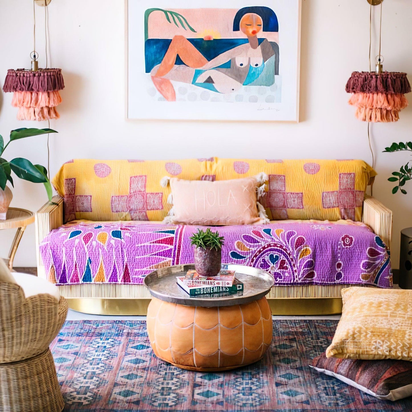 Fela Tassel Wall Lamp - Bohemian LED Indoor Lighting