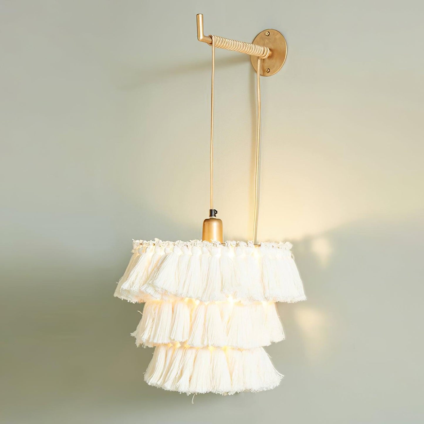 Fela Tassel Wall Lamp - Bohemian LED Indoor Lighting