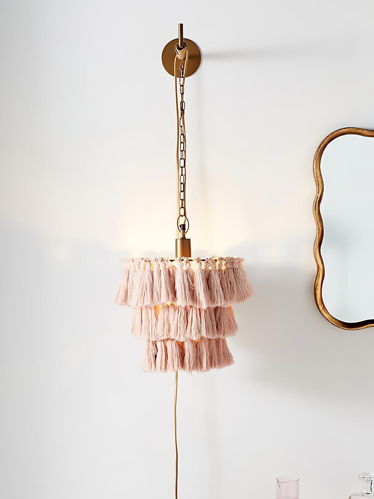 Fela Tassel Wall Lamp - Bohemian LED Indoor Lighting