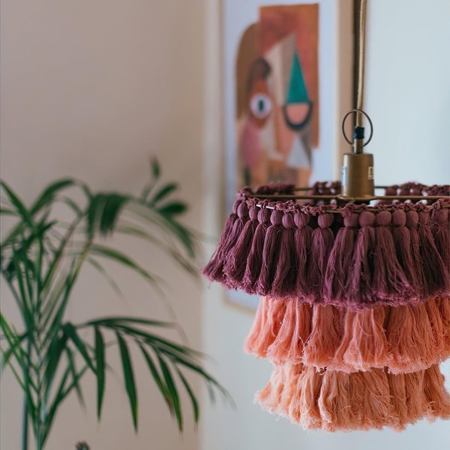 Fela Tassel Wall Lamp - Bohemian LED Indoor Lighting