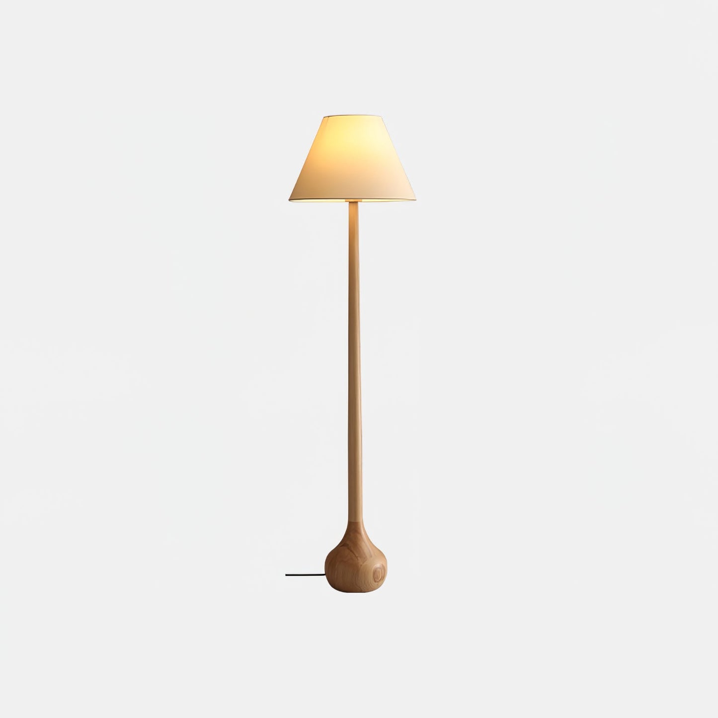Final Strike Floor Lamp - LED Indoor Lighting - Wooden Base